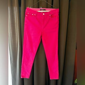Hot Pink Jeans